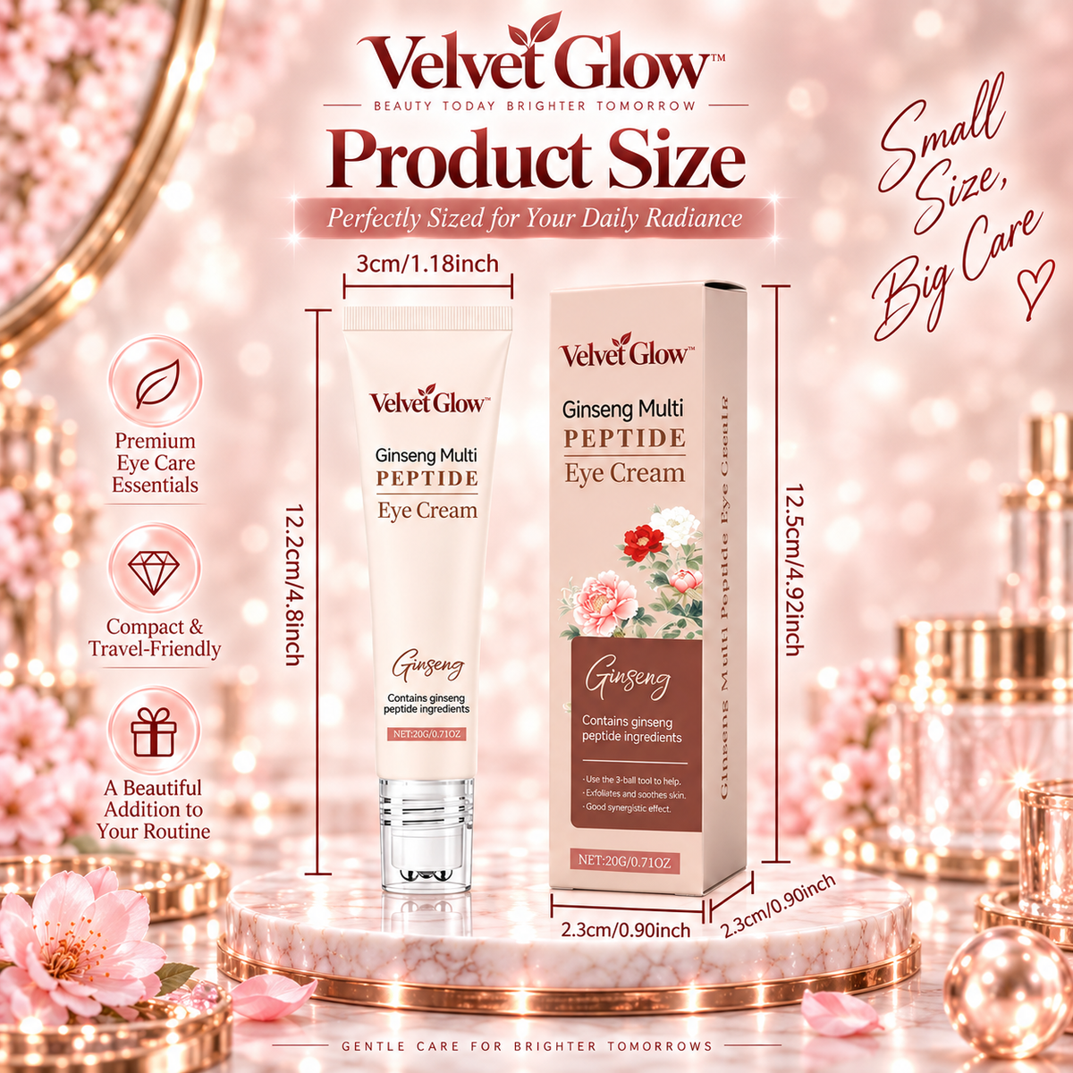 Velvet Glow Ginseng & Peptide Eye Cream