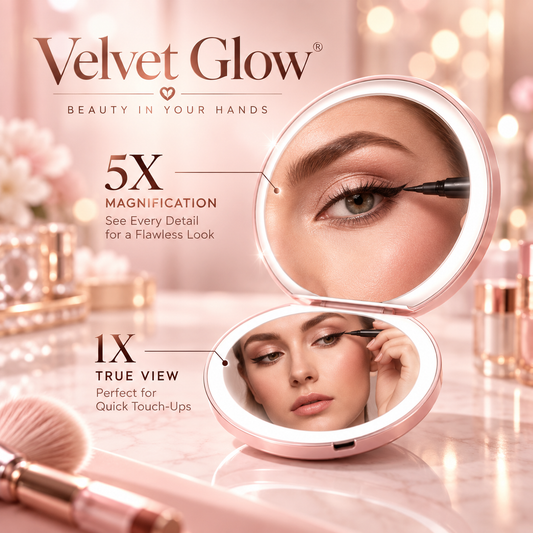 Velvet Glow Beauty Luxe Mirror