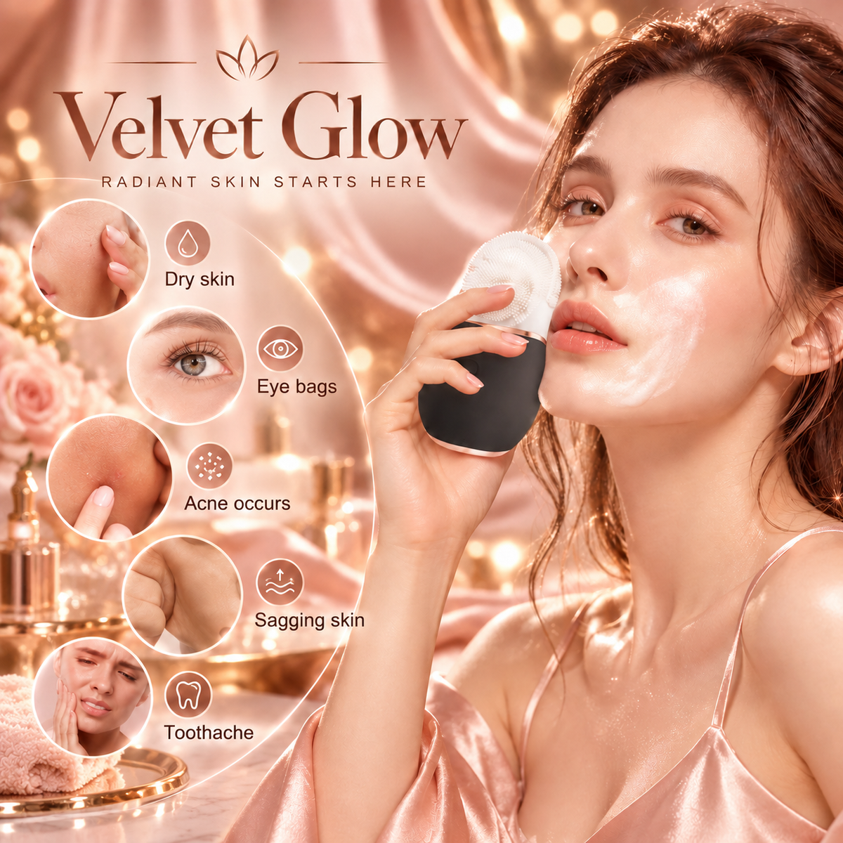 Velvet Glow Home Spa Glow Kit
