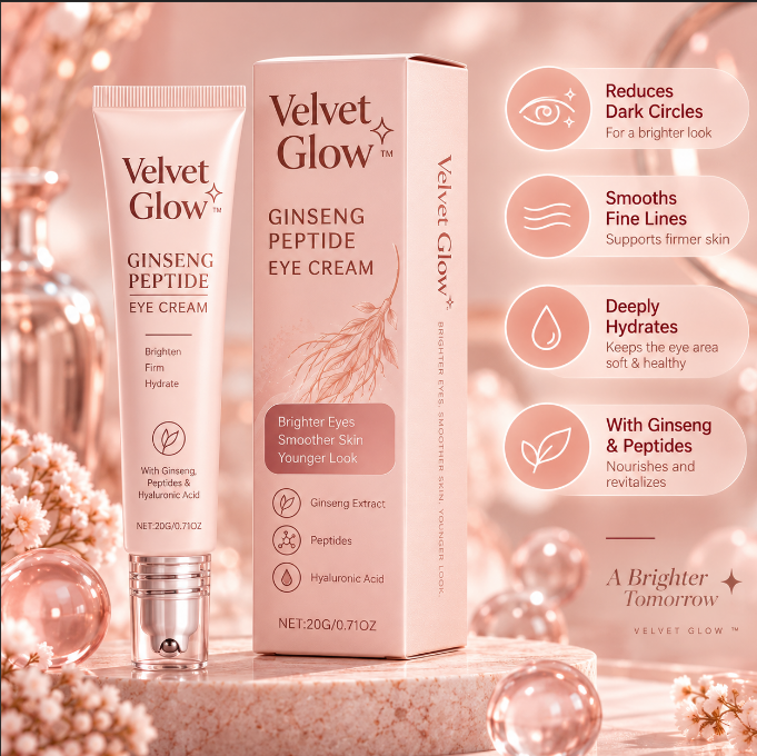 Velvet Glow Ginseng & Peptide Eye Cream