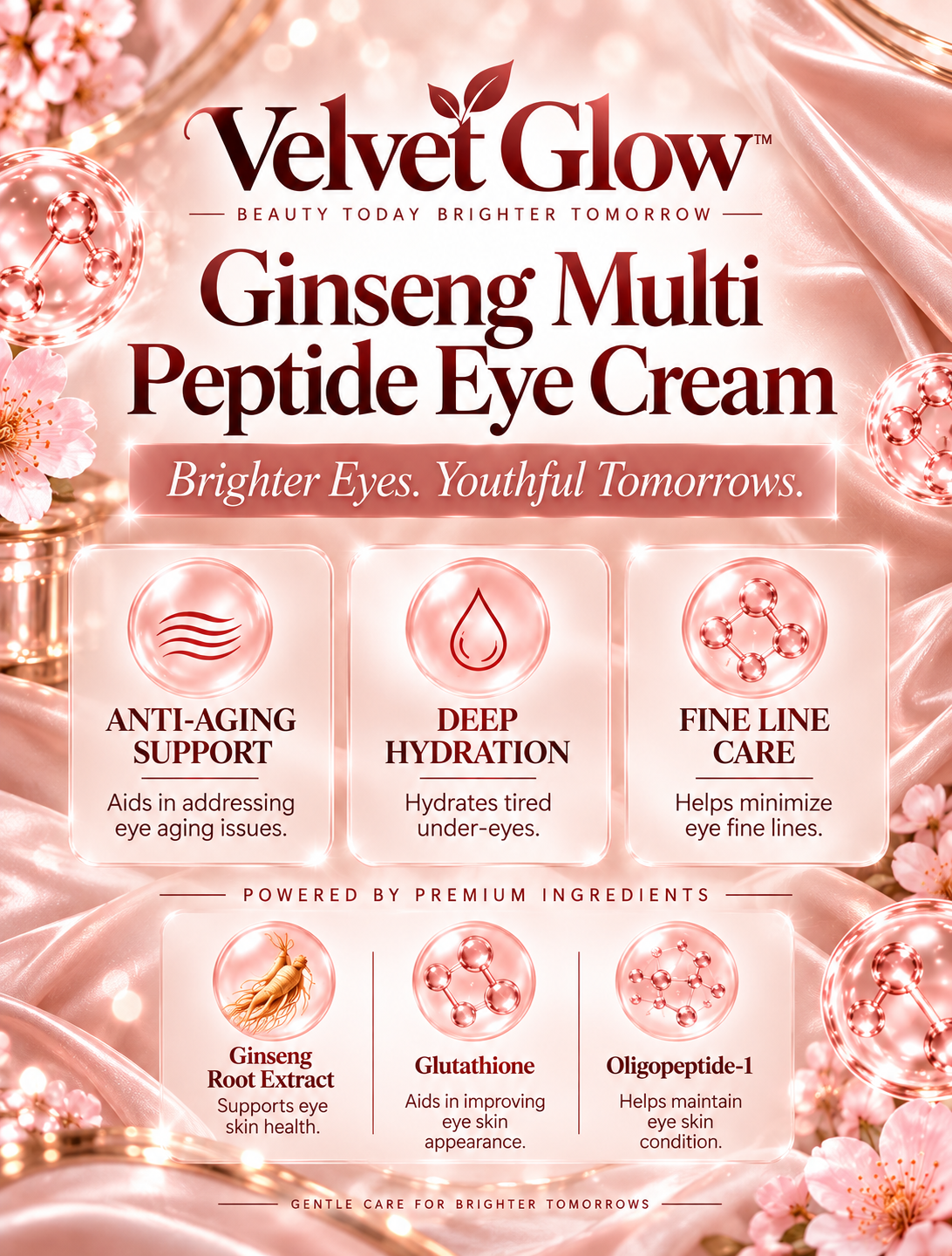 Velvet Glow Ginseng & Peptide Eye Cream